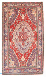 Vintage Bidjar Rug 4'5'' x 7'7''