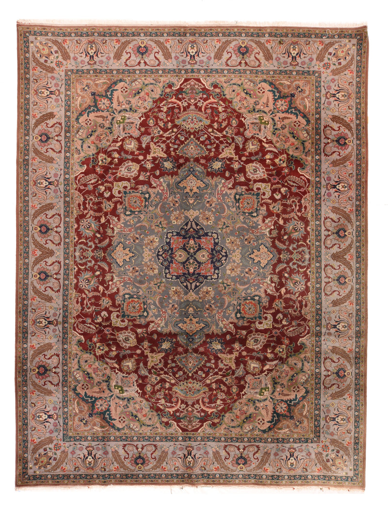 Extremely Fine  Tabriz Woven by the Artist Master Weaver Rug 8'2'' x 11'0