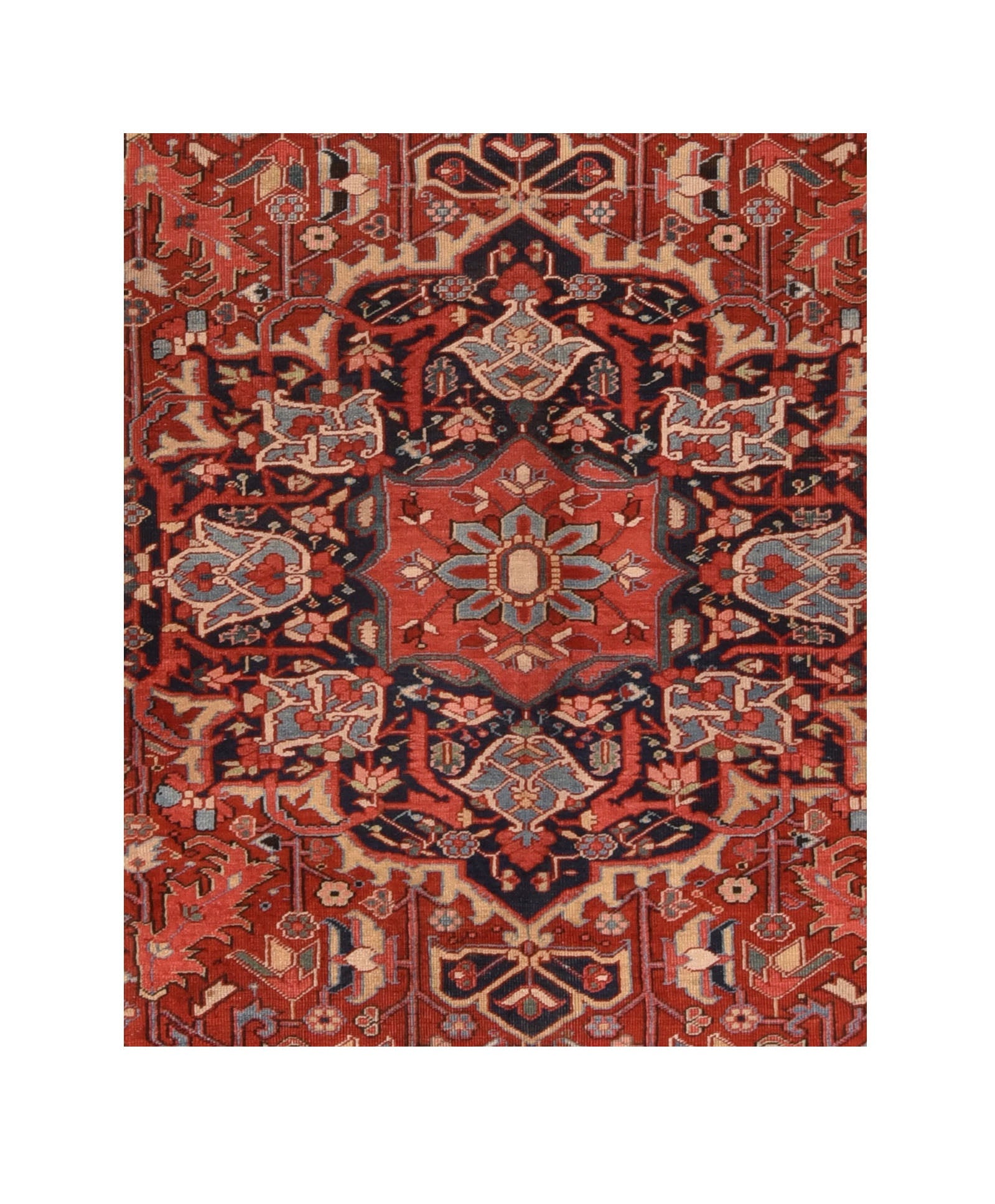 Antique  Heriz Rug 7'11'' x 11'6''