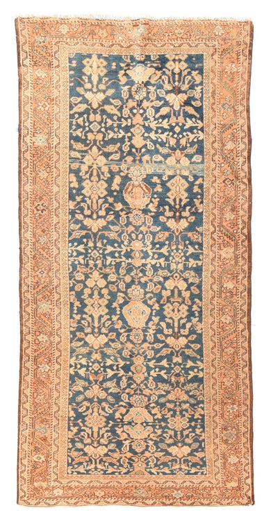 Antique Mahal Sultanabad Rug 4'2'' x 9'4''