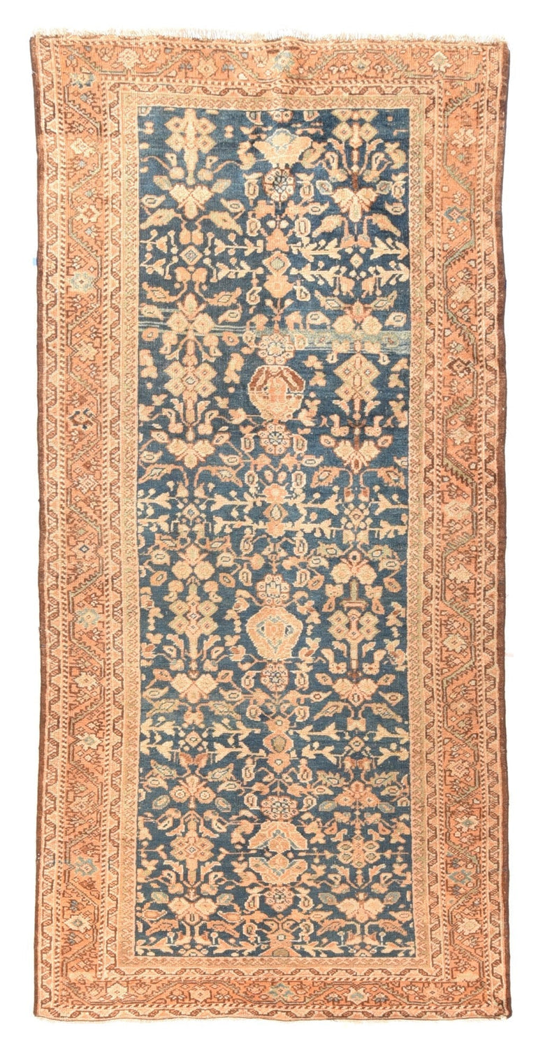 Antique Mahal Sultanabad Rug 4'2'' x 9'4''