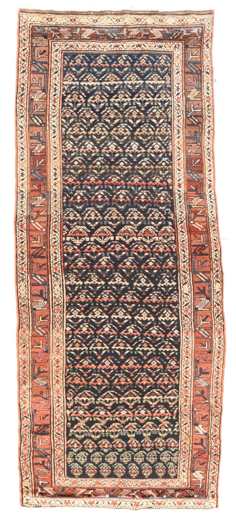 Antique Tribal N.W  Rug 3'8'' x 11'