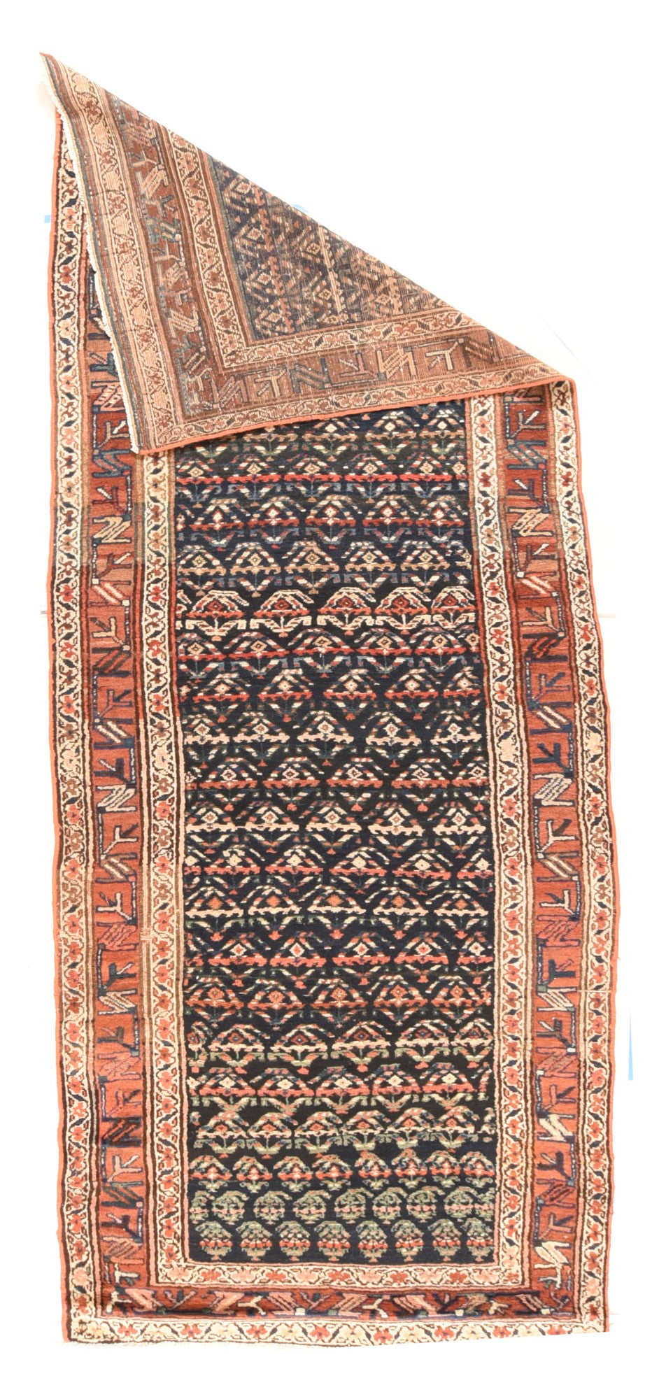 Antique Tribal N.W  Rug 3'8'' x 11'