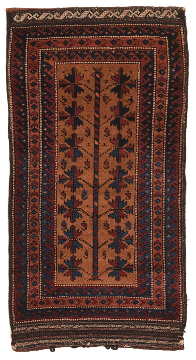 Vintage Baluch Rug 1'7'' x 3'2''