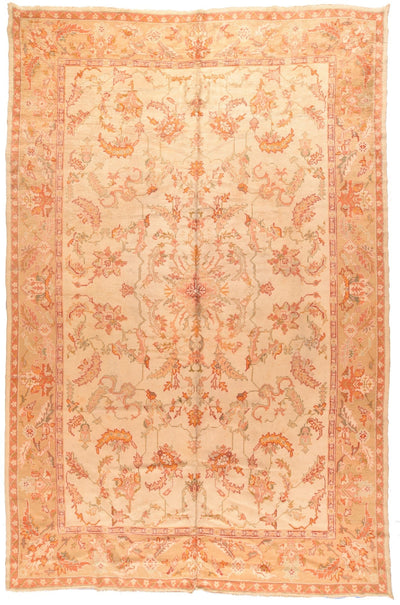 Antique Oushak Rug 9'5'' x 15'9''