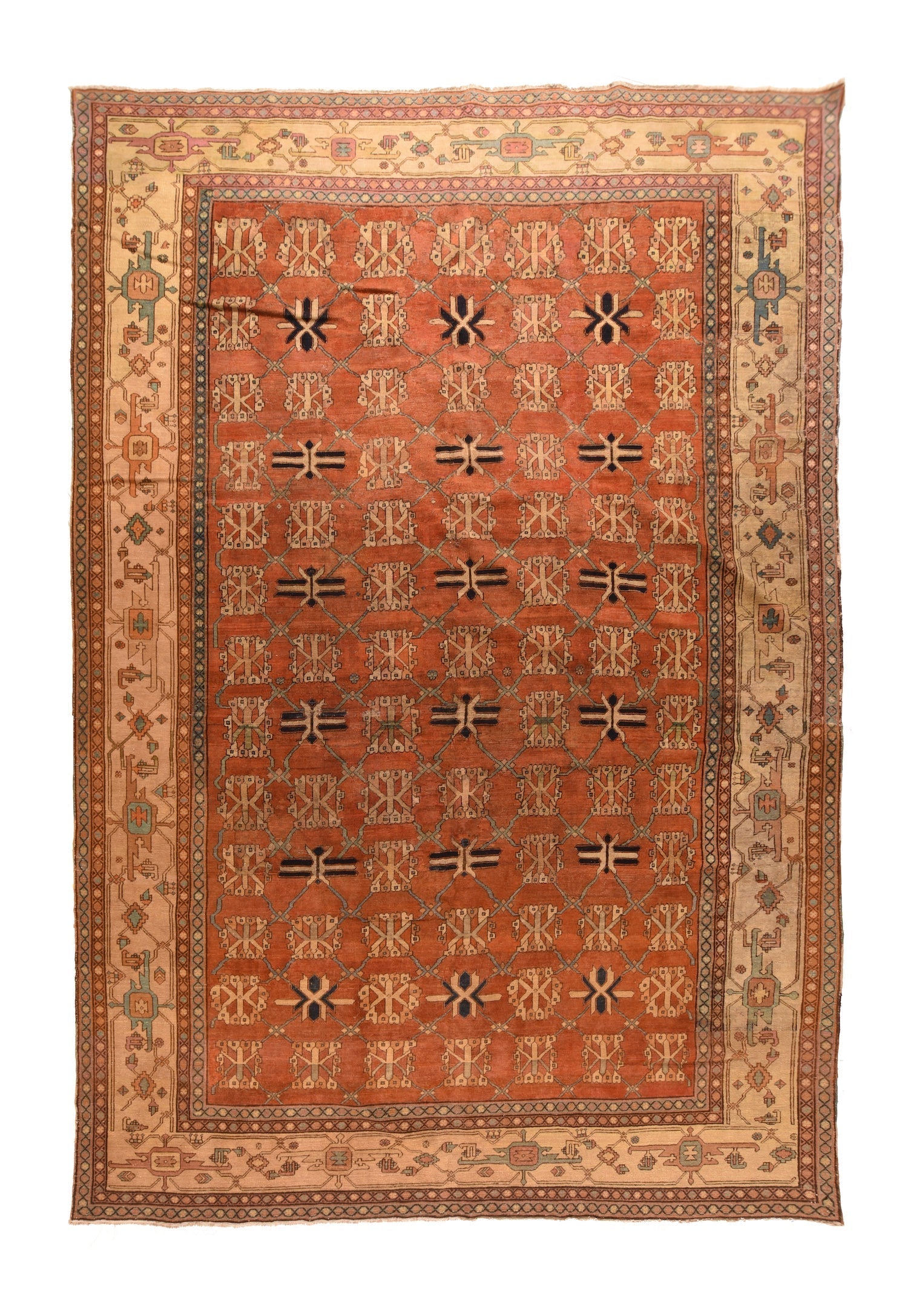 Antique Bakshayesh Rug 11'4'' x 15'7''