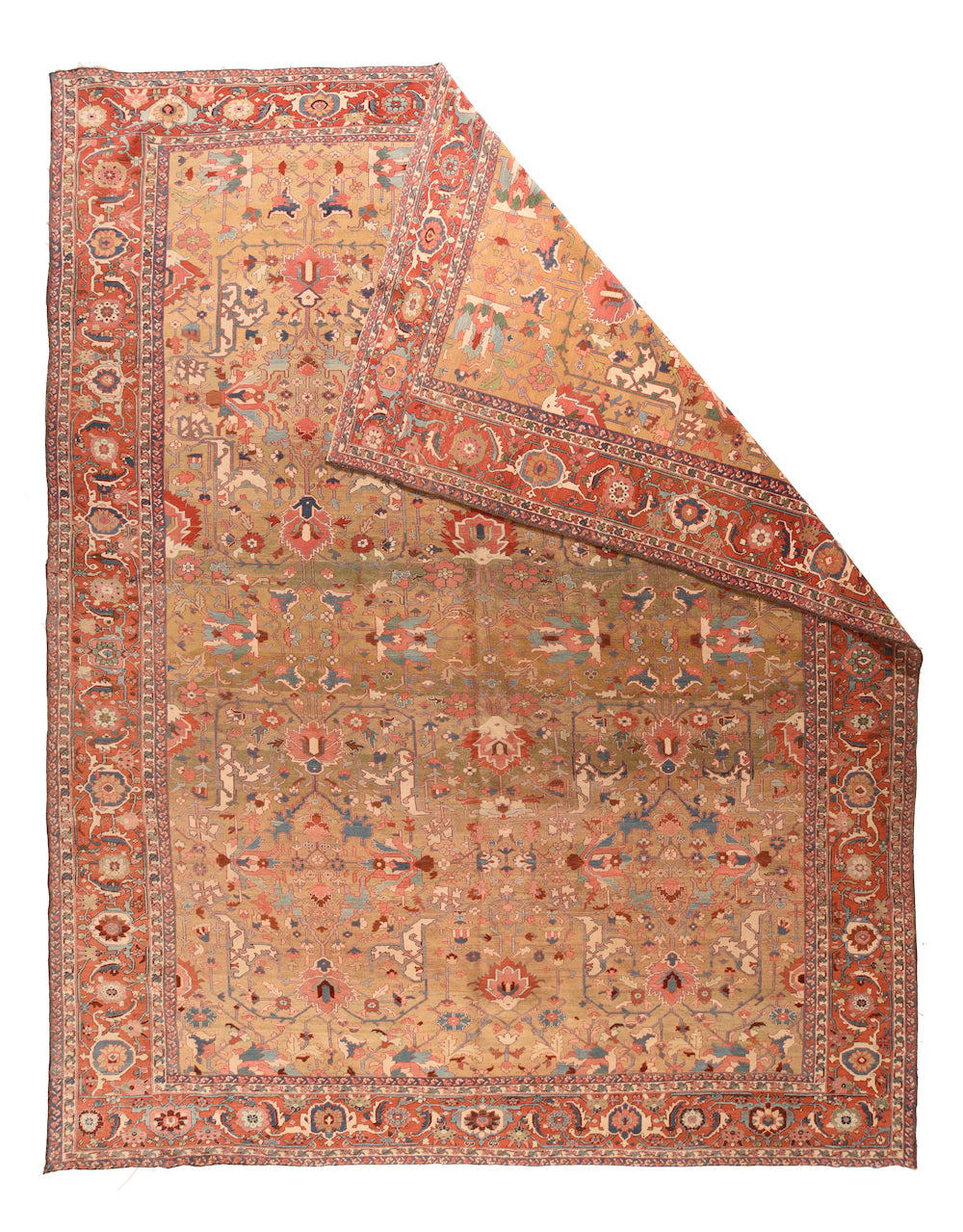 Antique bakhshayesh Rug 11'6'' x 15'0''