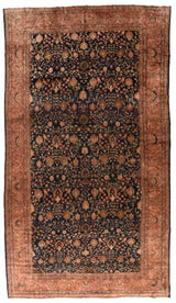 Antique Sarouk Rug 10'2'' x 17'0''