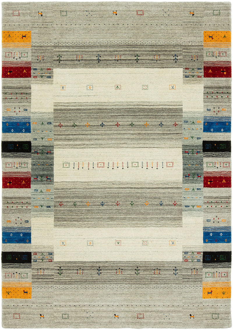 Folk FL-1126 Grey - Multi Rug