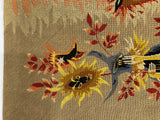 Extremely Fine French Mid Century Tapestry Signed E. Simon Rug 4' 4" x 6' 5"