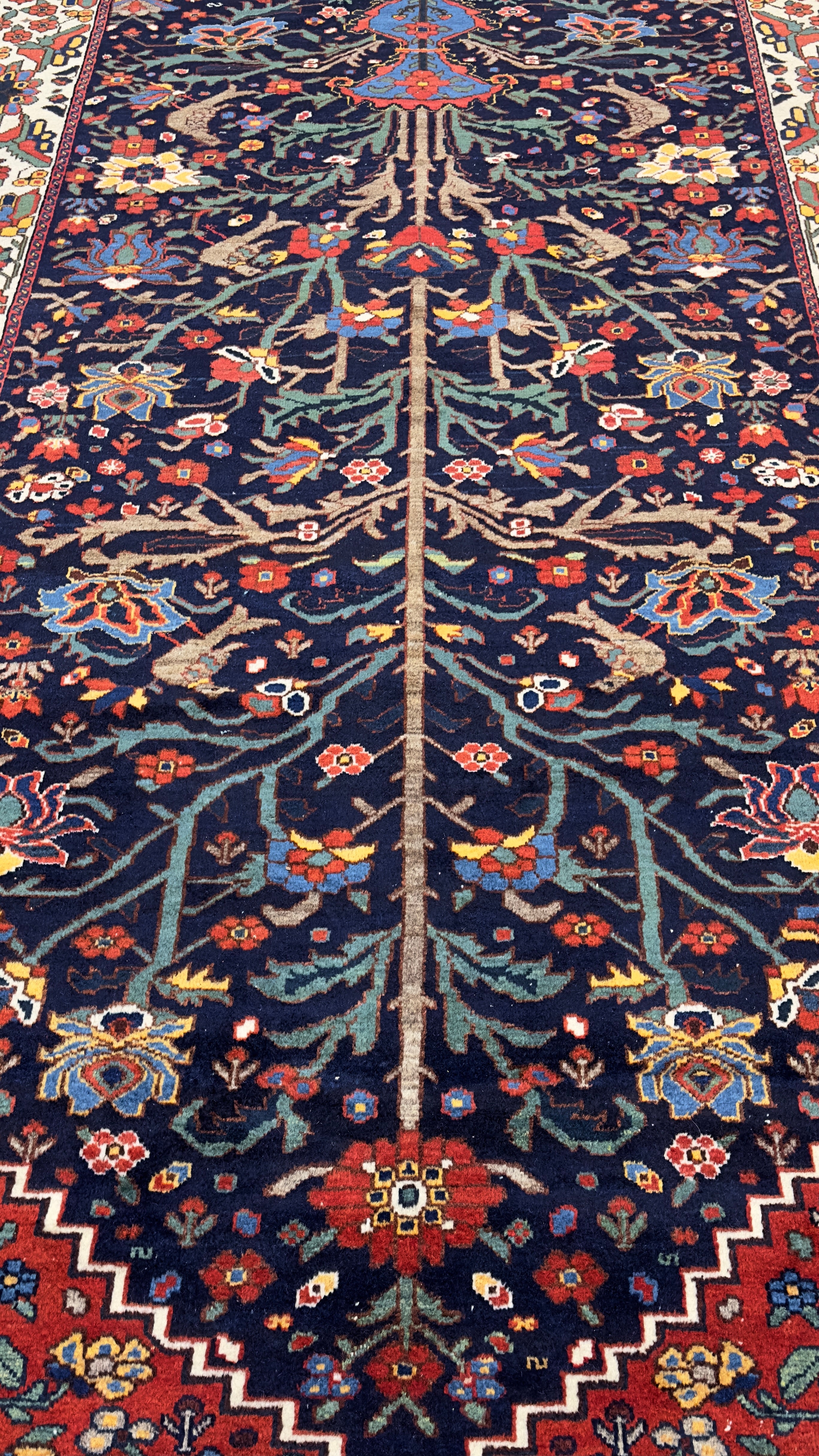 Antique Bakhtiari Rug 6' 1" x 11' 4''