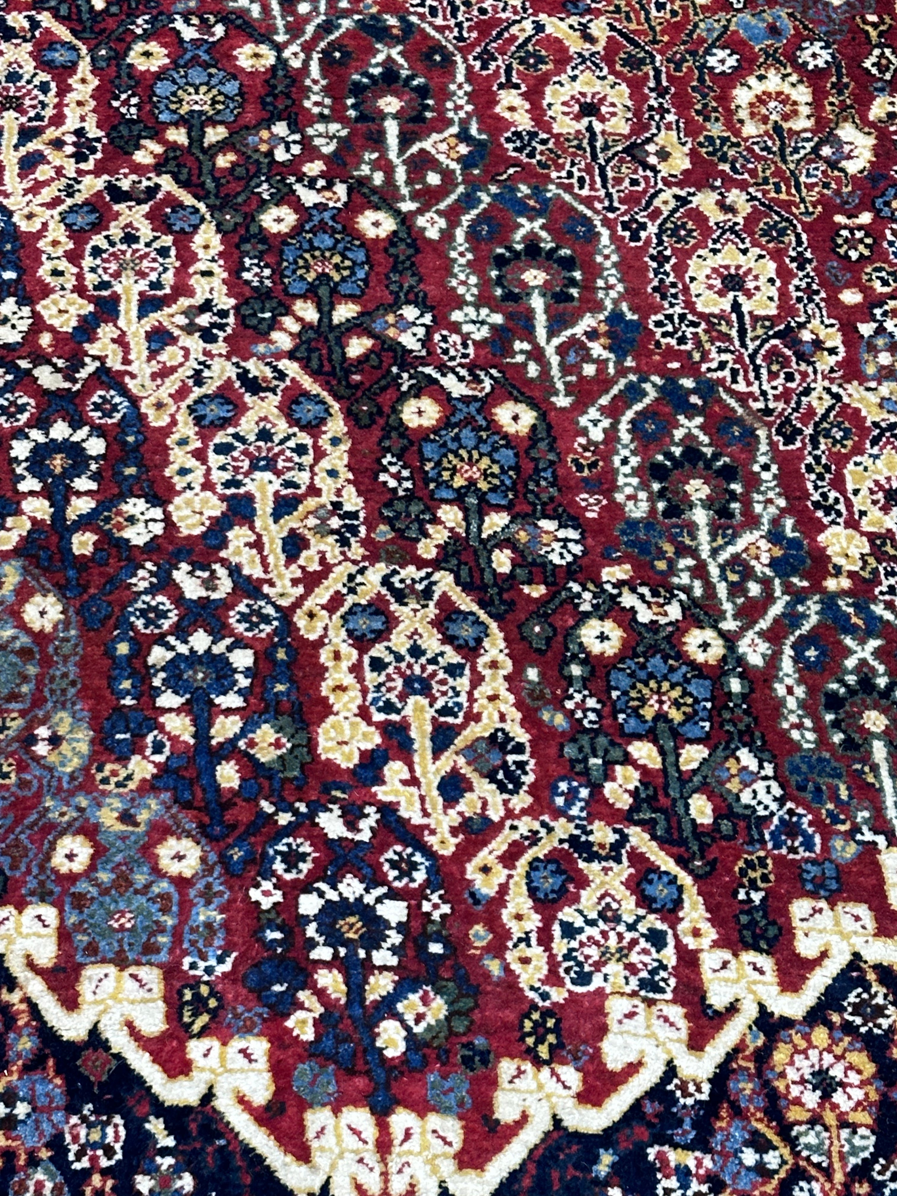 Antique  Qashqai Rug 4' 8" x 7' 11"