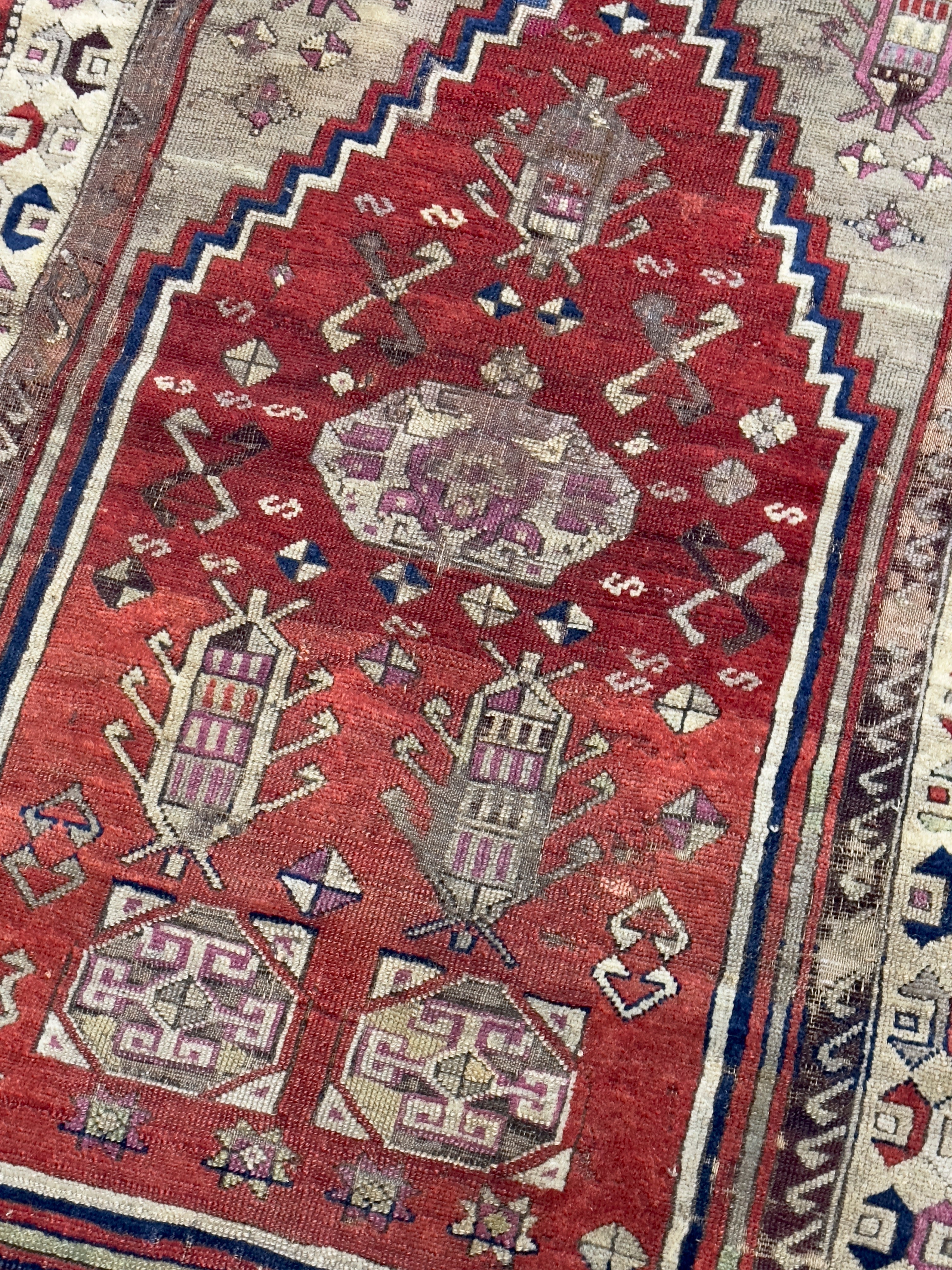 Fine Antique Turkish Konia Rug 3'0" x 4' 8"