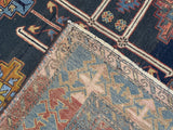 Antique Caucasian Kuba Shrivan Rug 4'1" x 5' 11"