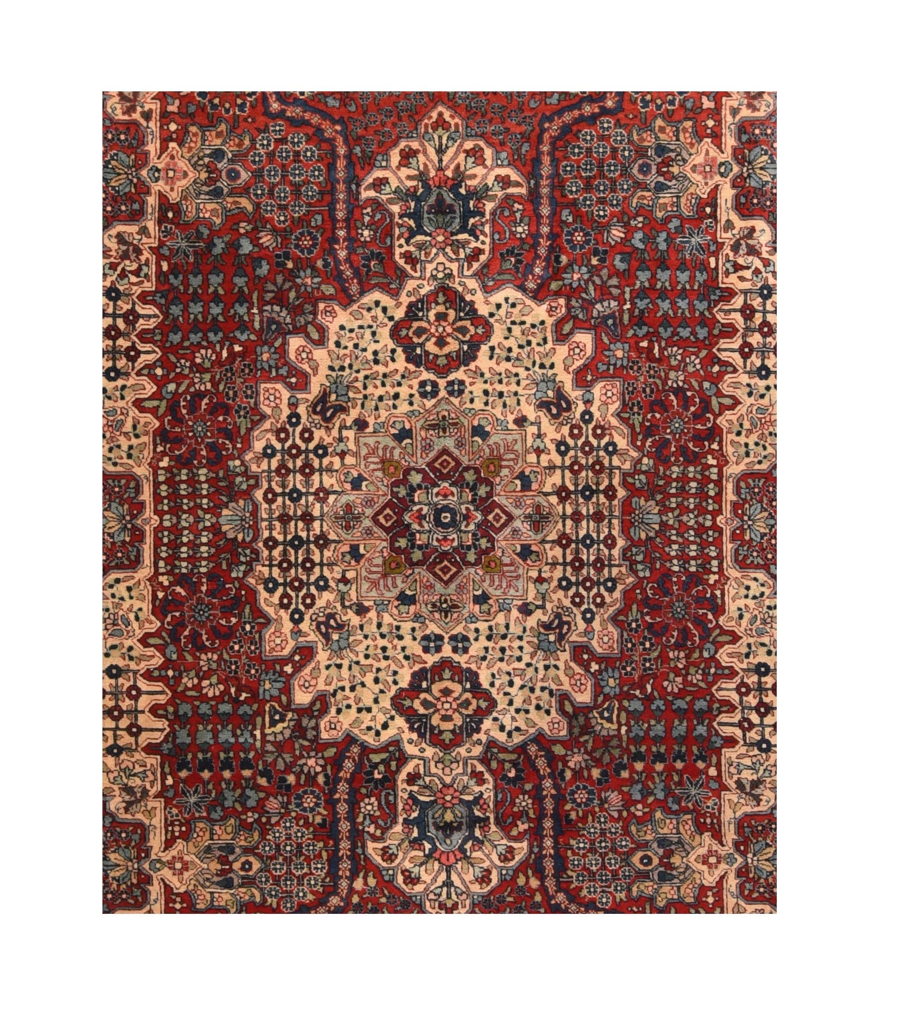 Fine  Tabriz Rug 7' 8 x 11'5"