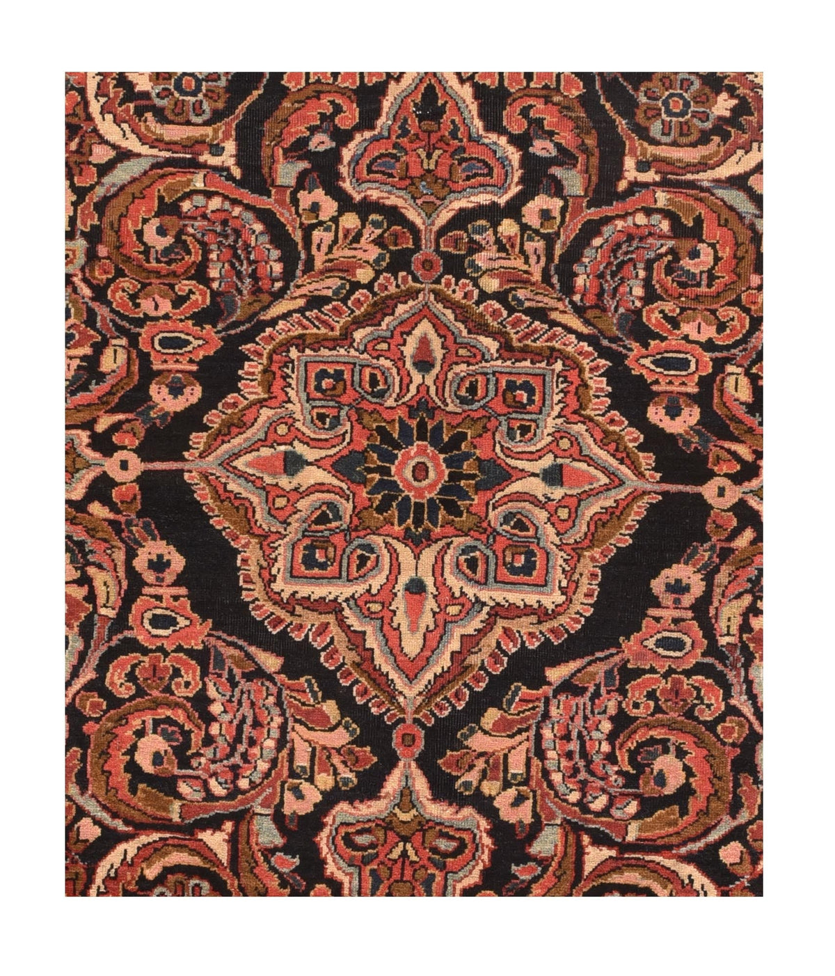 Antique  Mahal Rug 4'11'' x 7'7''