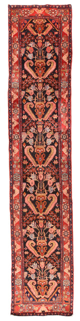 Vintage Hamedan Runner 3'6'' x 17'8''