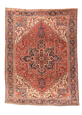 Antique Heriz Rug 9'3'' x 12'3''