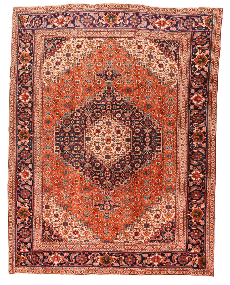 Fine Antique  Tabriz Rug 7'4'' x 9'7''