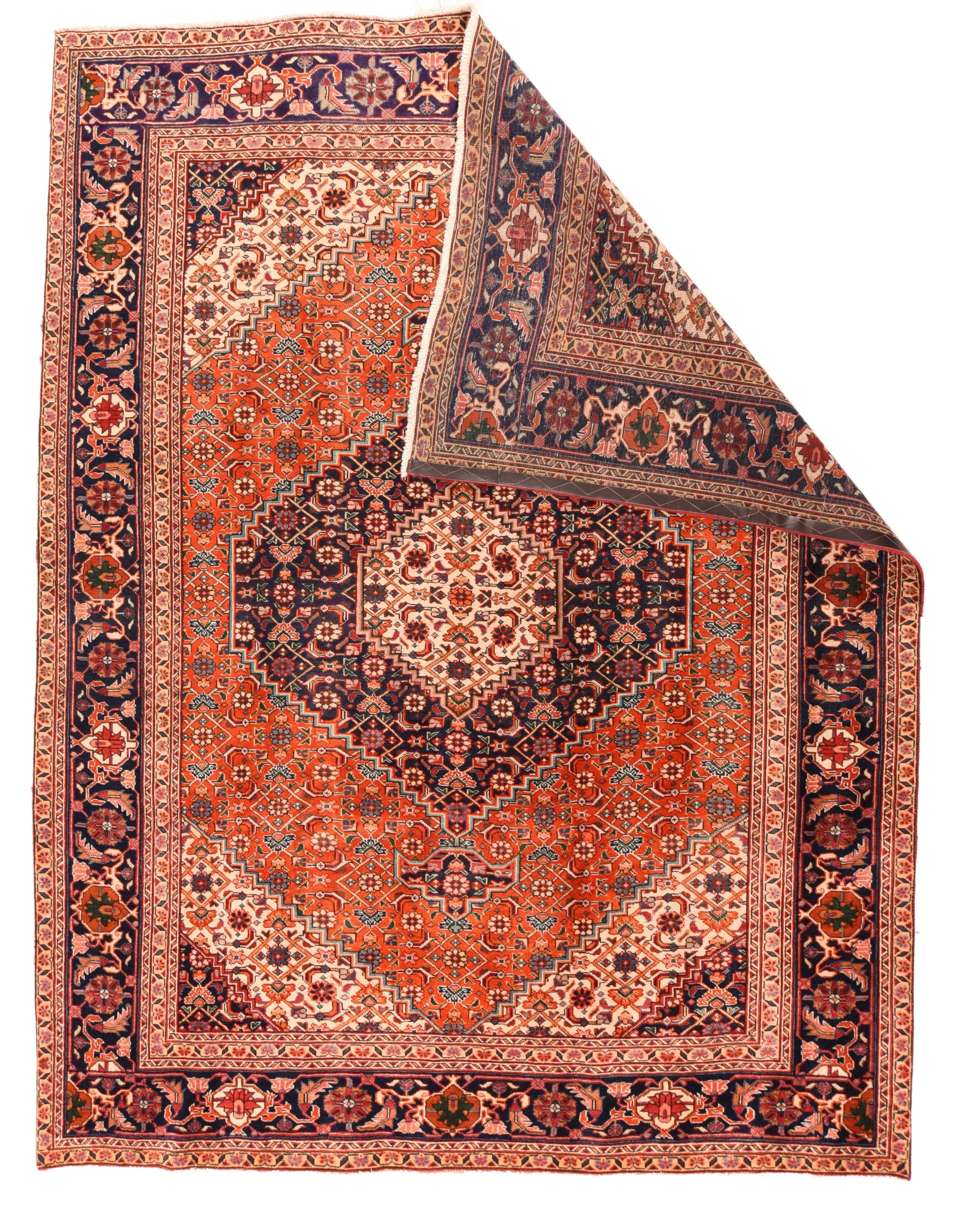 Fine Antique  Tabriz Rug 7'4'' x 9'7''