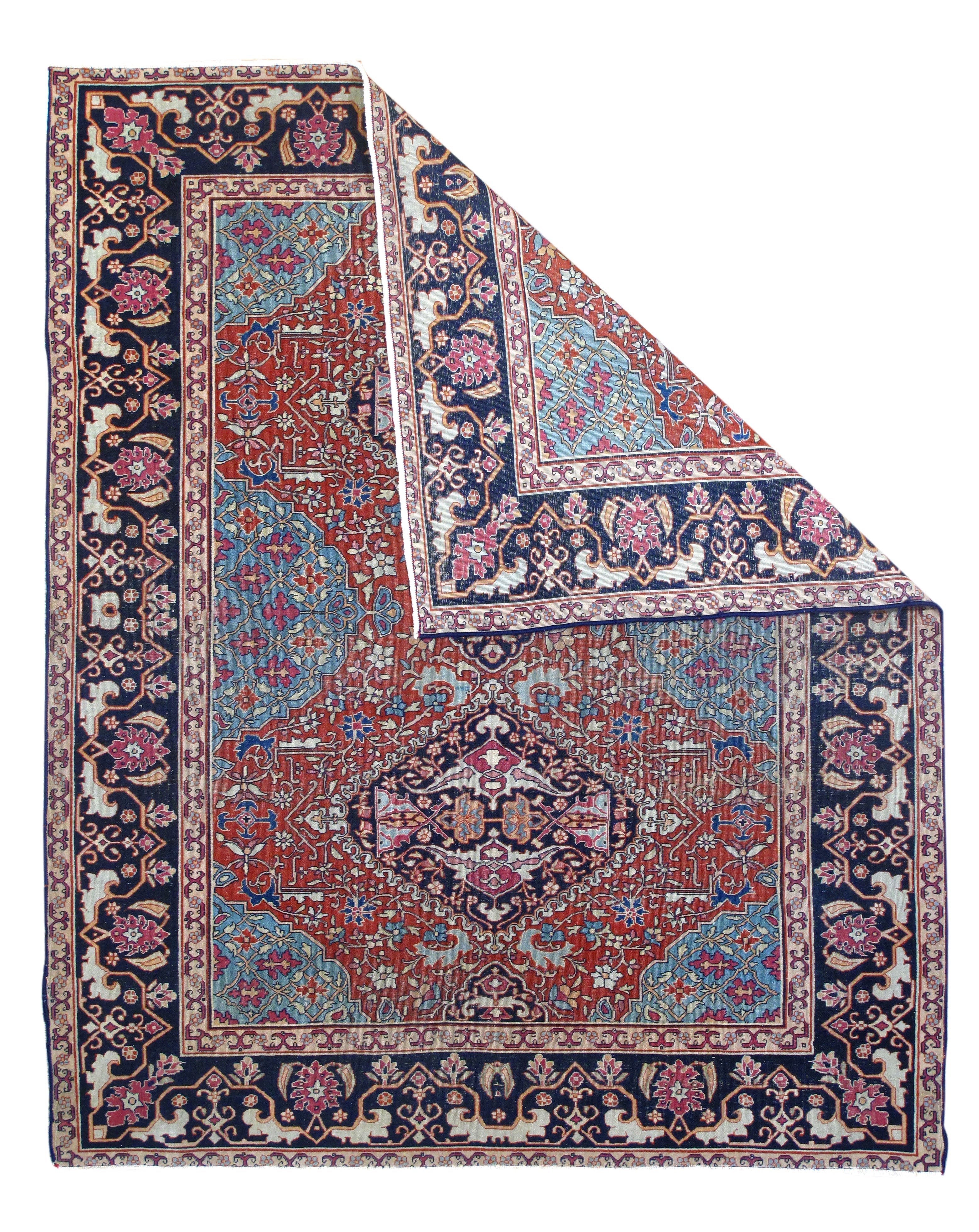 Antique Farahan Rug 4'10'' x 5'11''
