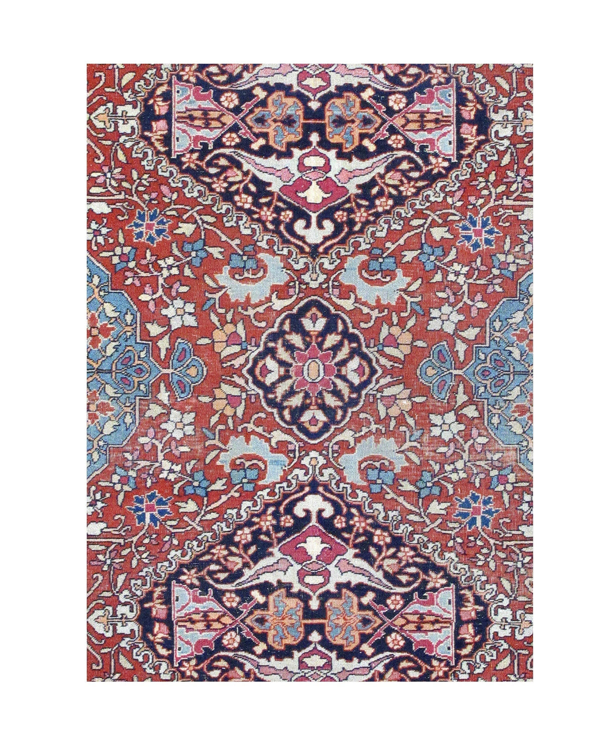 Antique Farahan Rug 4'10'' x 5'11''