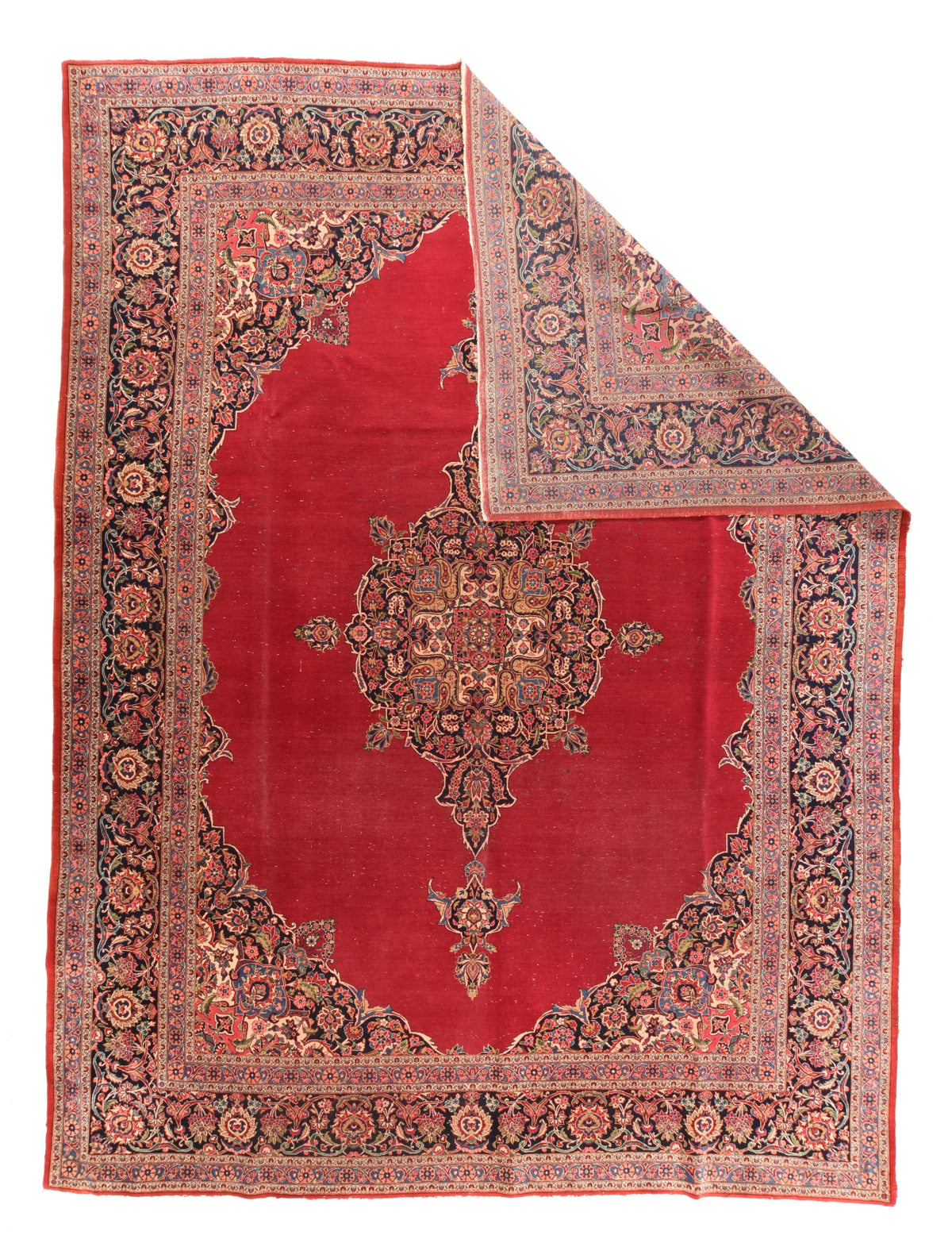 Kashan Rug 9'0" x 12'10''