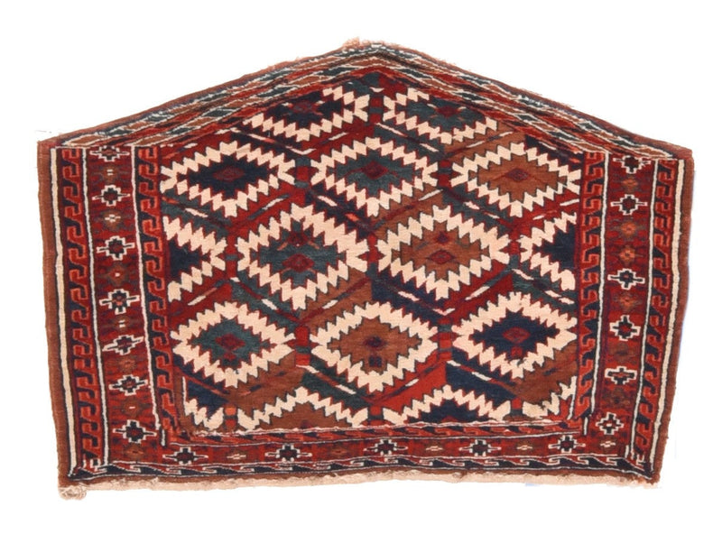 Antique Turkmen Azmalik Rug 2'1'' x 3'1''
