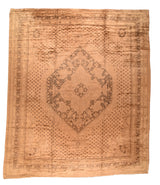 Antique Oushak Rug 13' 9'' x 15' 8''