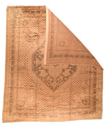 Antique Oushak Rug 13' 9'' x 15' 8''