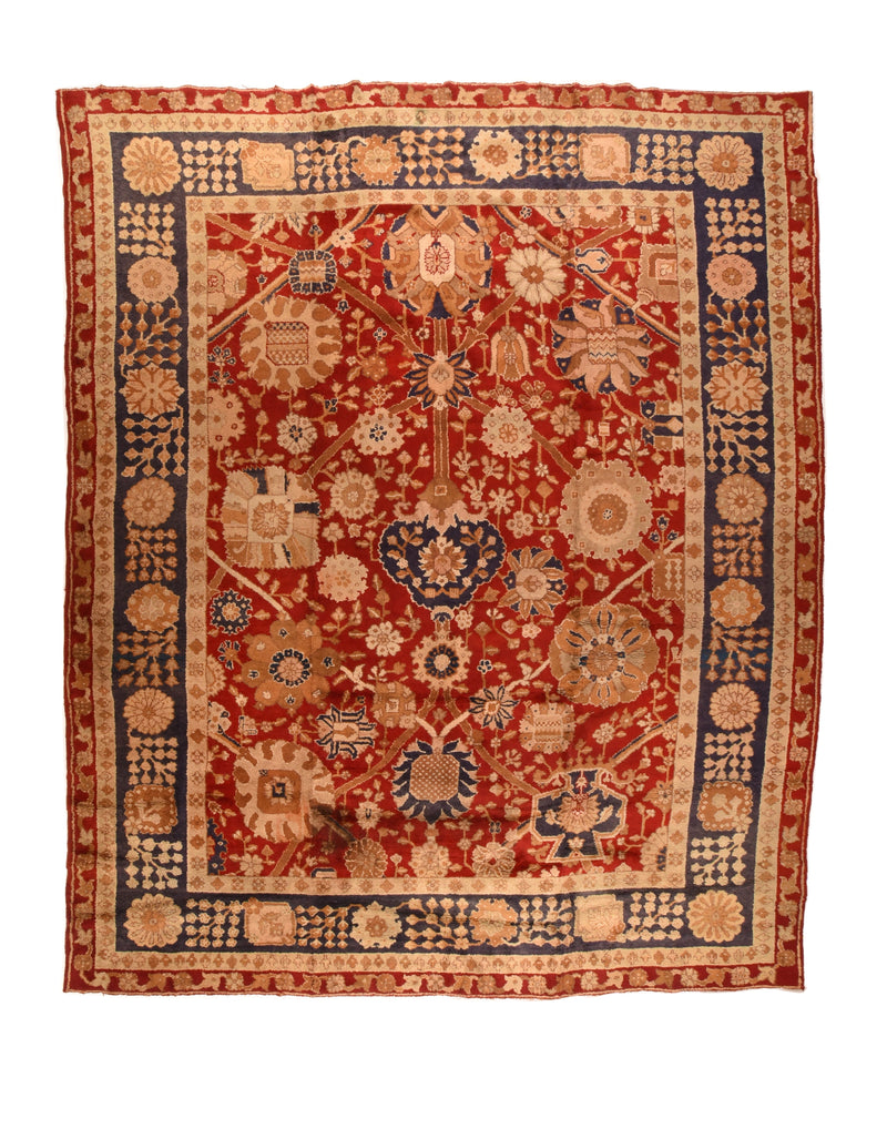 Antique Irish Donegal Rug 13'6'' x 16'6''