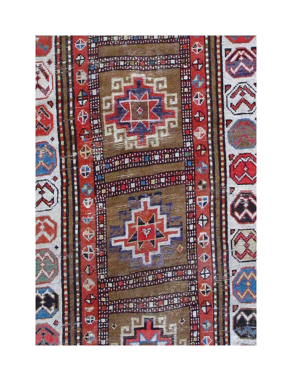 Antique Sarab Runner 3'7'' x 10'7''
