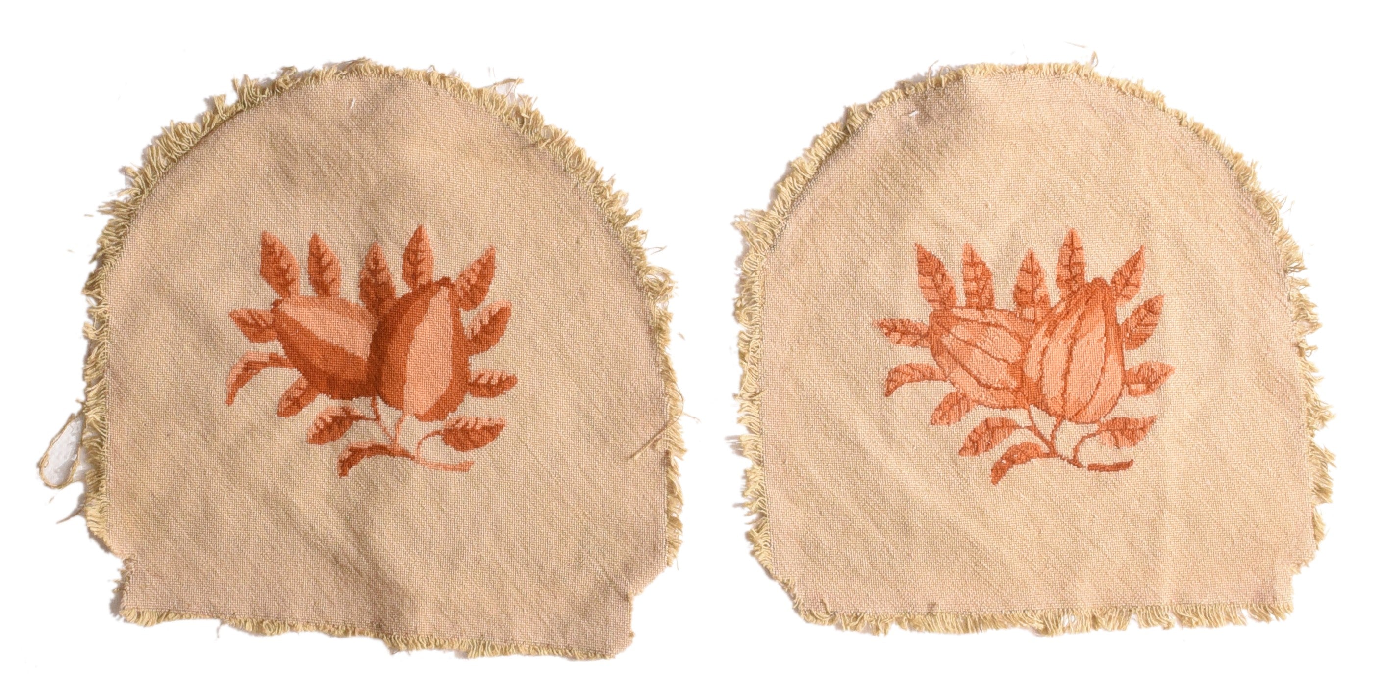 Antique French Tapestry (Pair) 1'6'' x 1'6''
