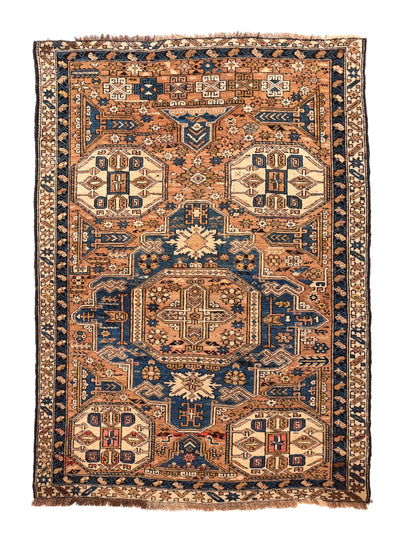 Antique Caucasian Shirvan Rug 3'10'' x 5'2''