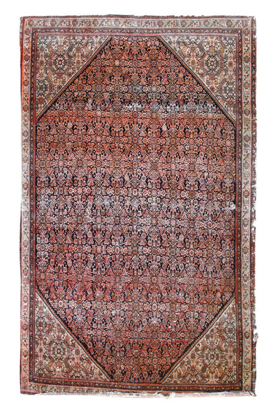Antique Farahan Saruk Rug 3'11'' x 6'7''