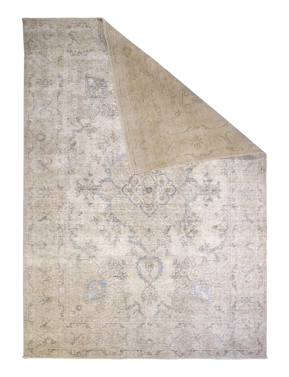Vintage  Tabriz Rug 6'8'' x 9'6''