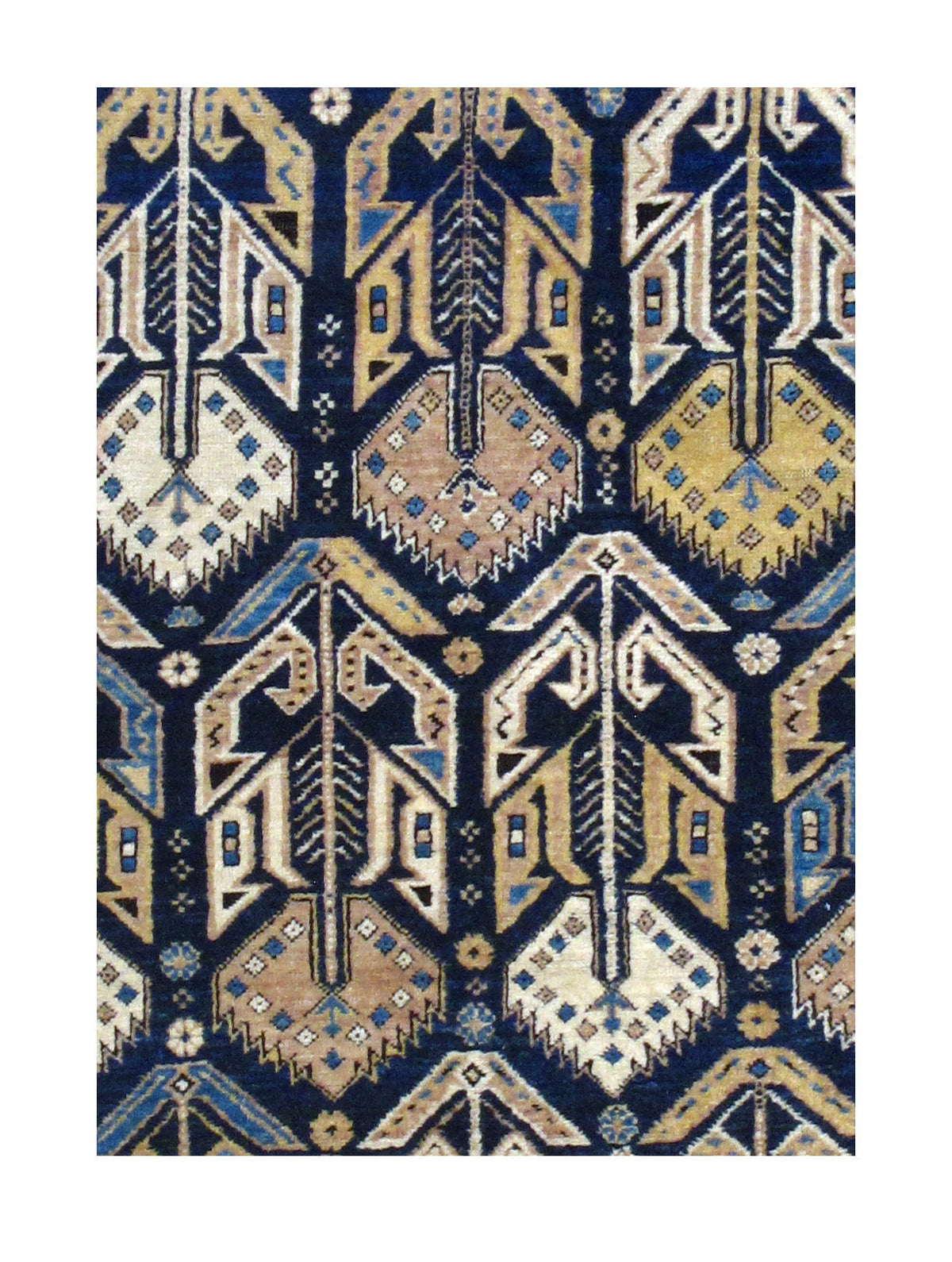 Antique Caucasian Shirvan Rug 3'5'' x 4'1''