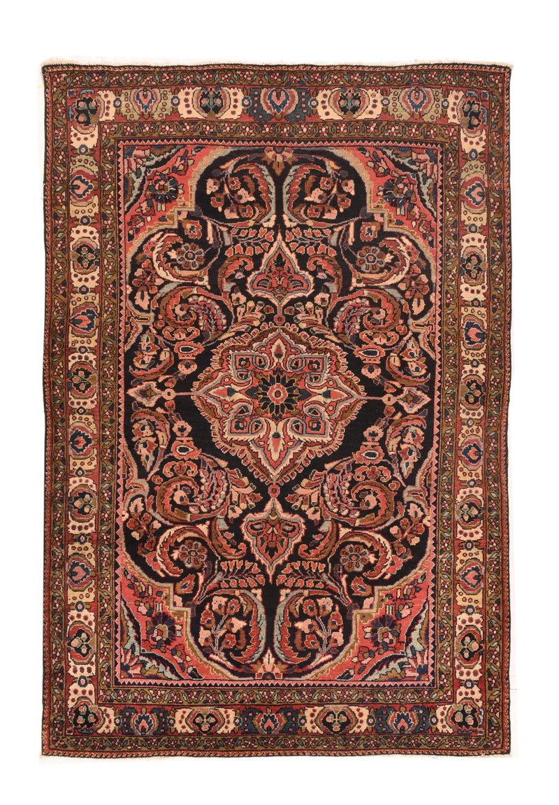 Antique  Mahal Rug 4'11'' x 7'7''