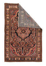 Antique  Mahal Rug 4'11'' x 7'7''