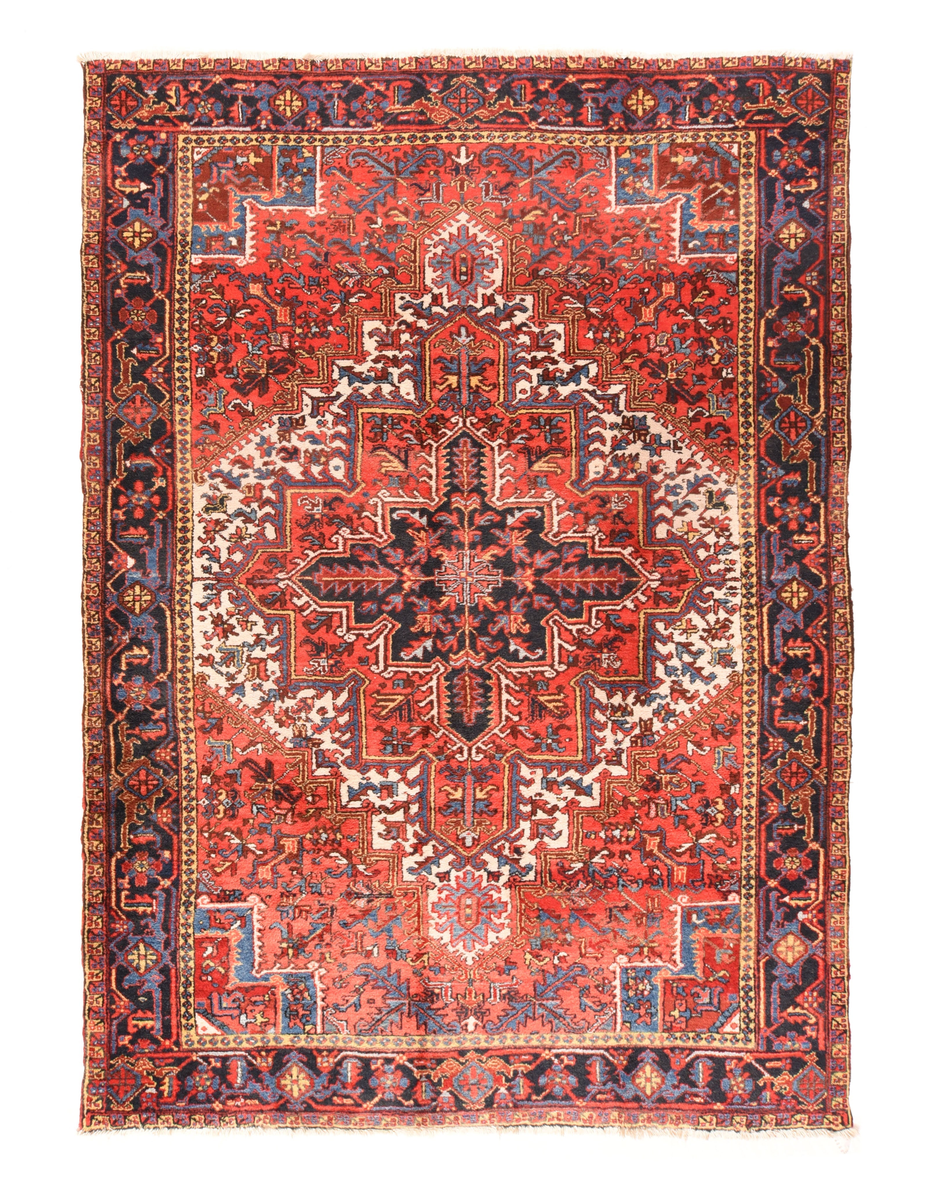 Antique Heriz Rug 7'9'' x 10'11''