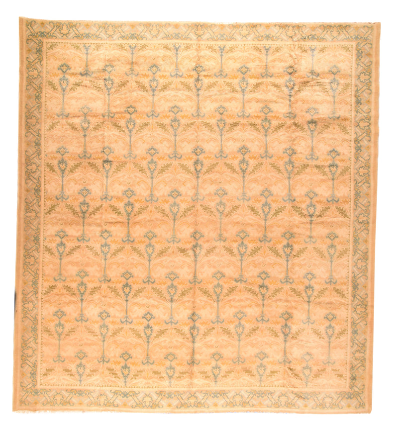 Fine Antique Austrian Savonnerie Rug 13'11'' x 14'3''