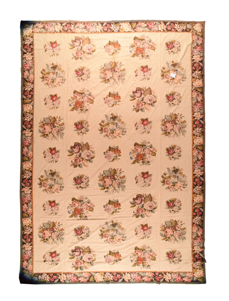 French Aubusson Design Rug 13'0