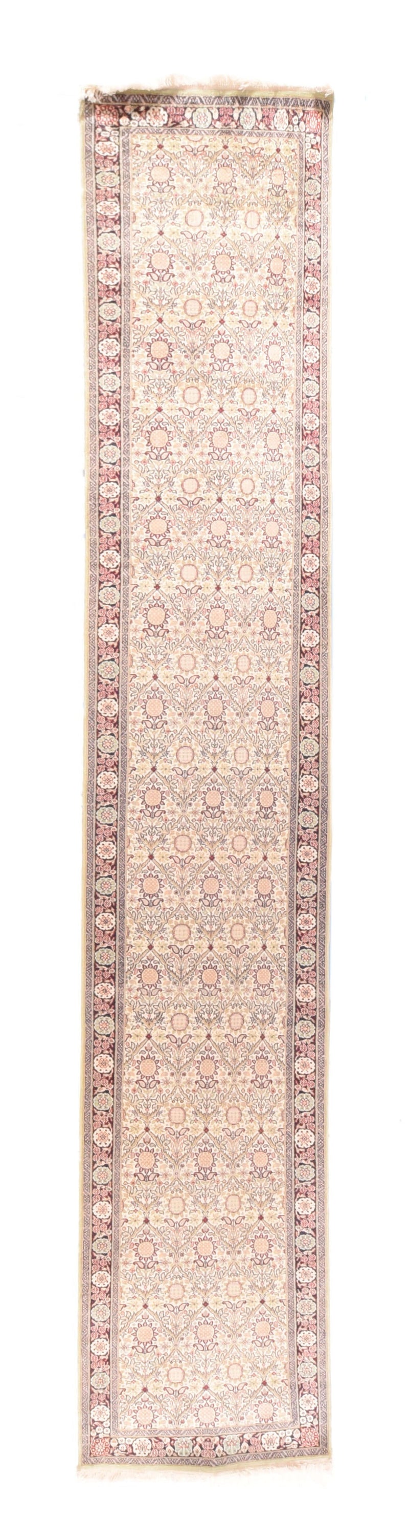 Vintage Indian Cashmere Runner 2'7'' x 14'10''