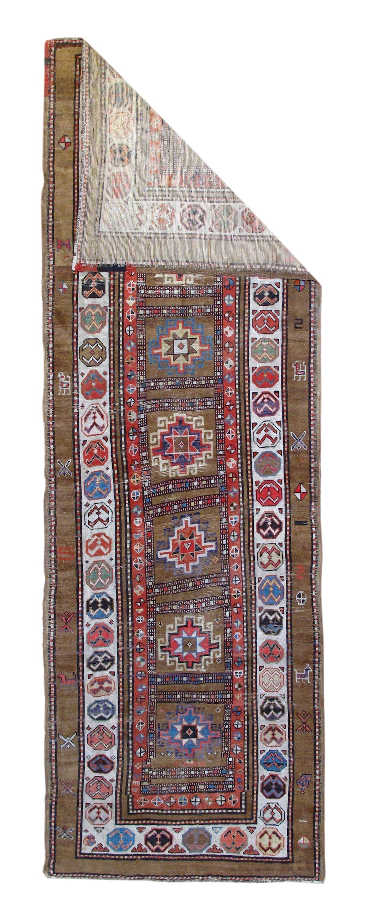 Antique Sarab Runner 3'7'' x 10'7''