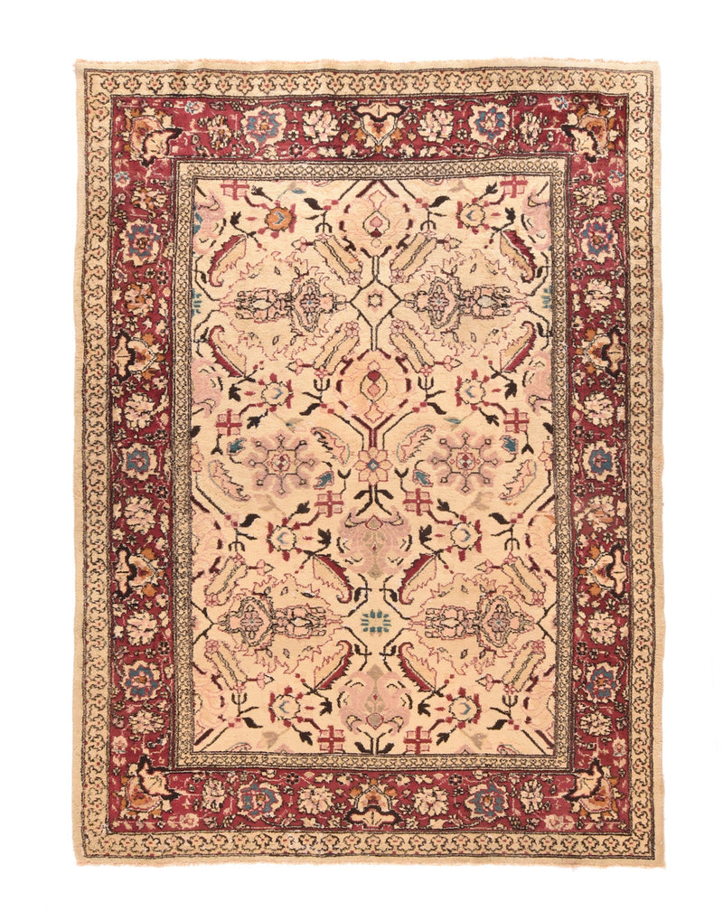 Fine Antique Agra Rug 6' x 7'9''