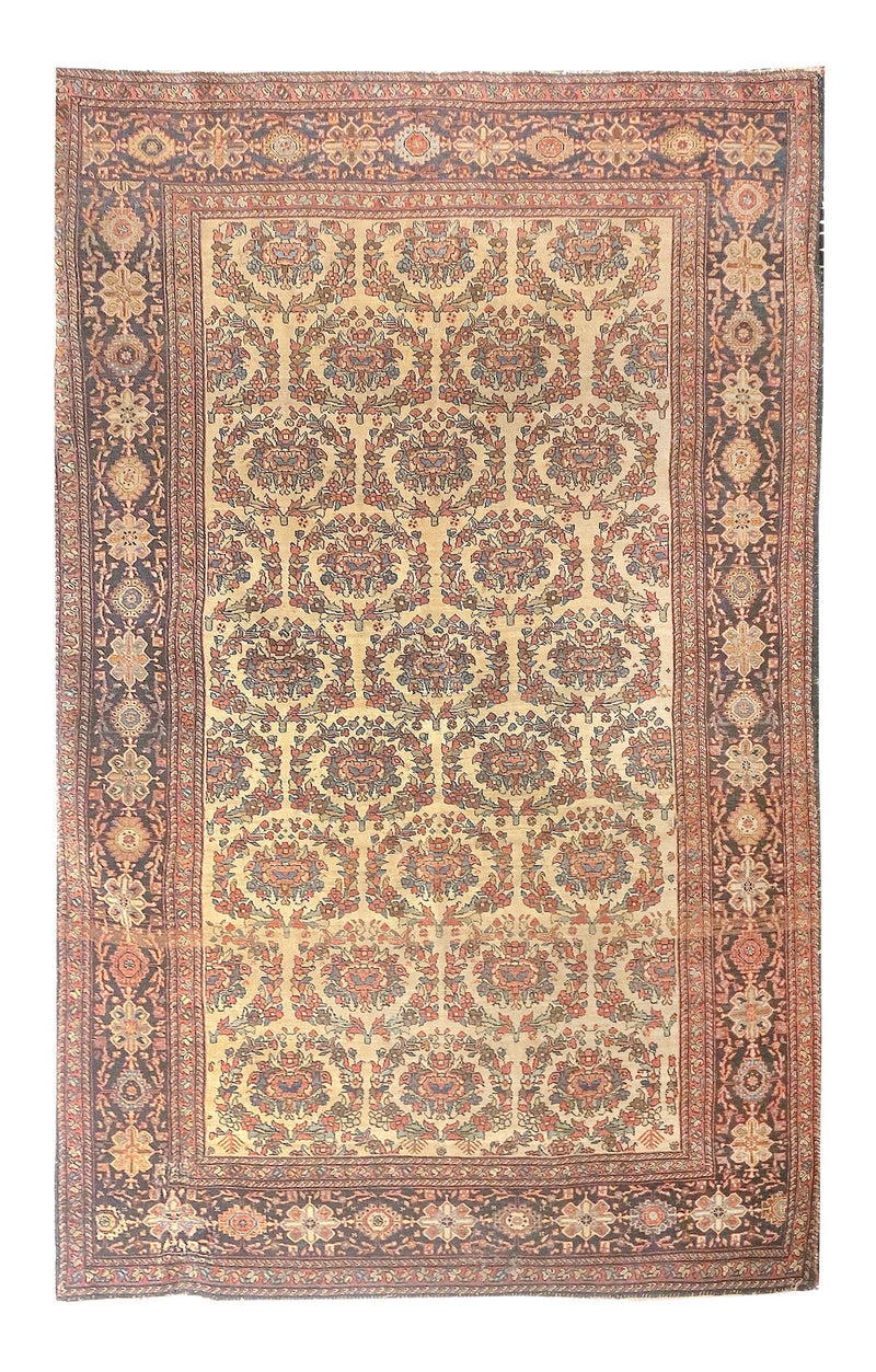 Antique Sarouk Rug 4'1'' x 6'6''