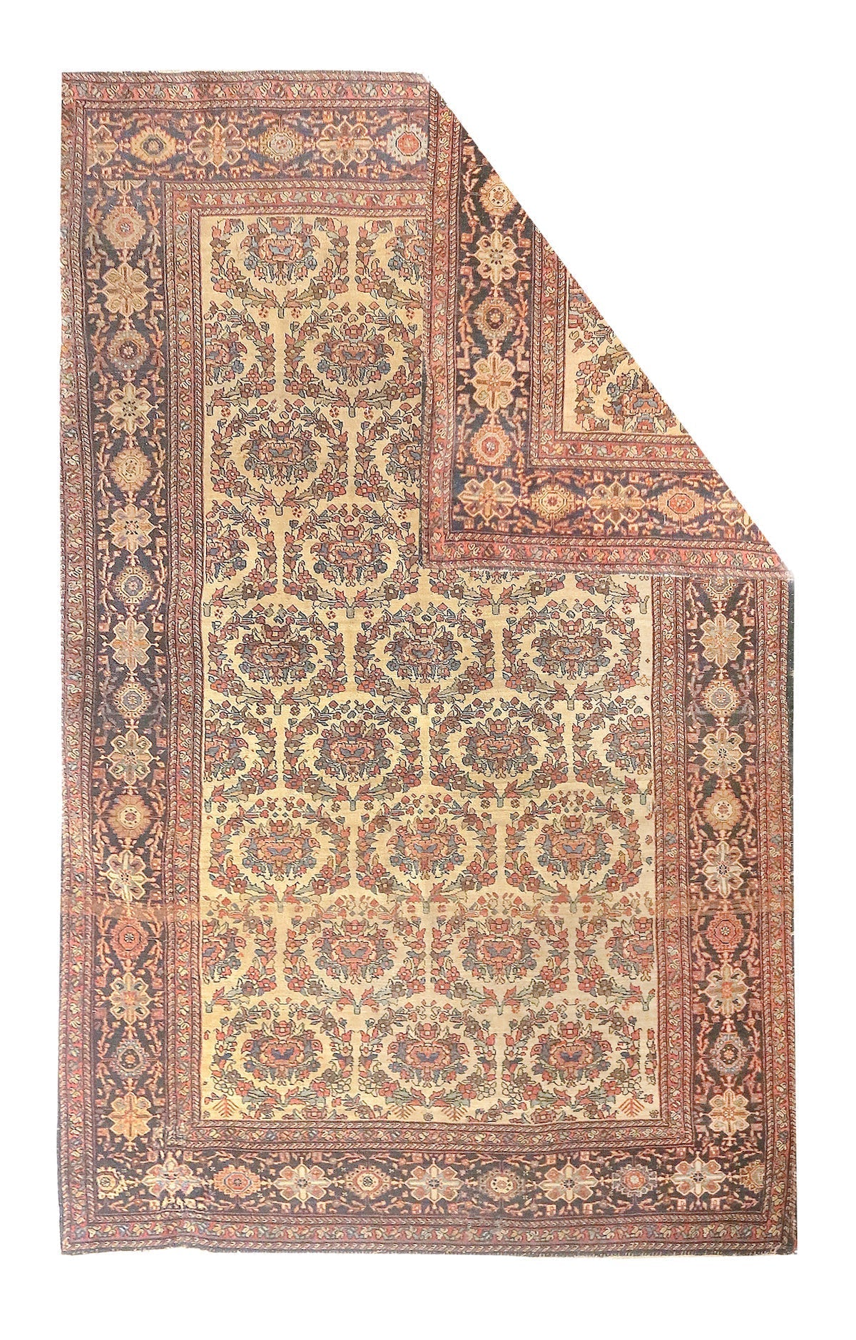 Antique Sarouk Rug 4'1'' x 6'6''