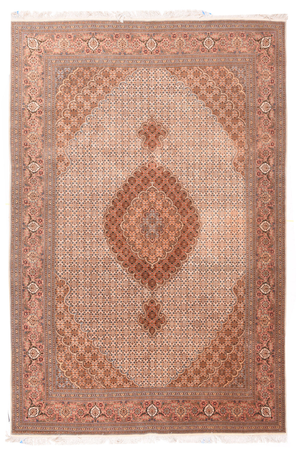 Vintage Tabriz Rug 6'6'' x 10'3''