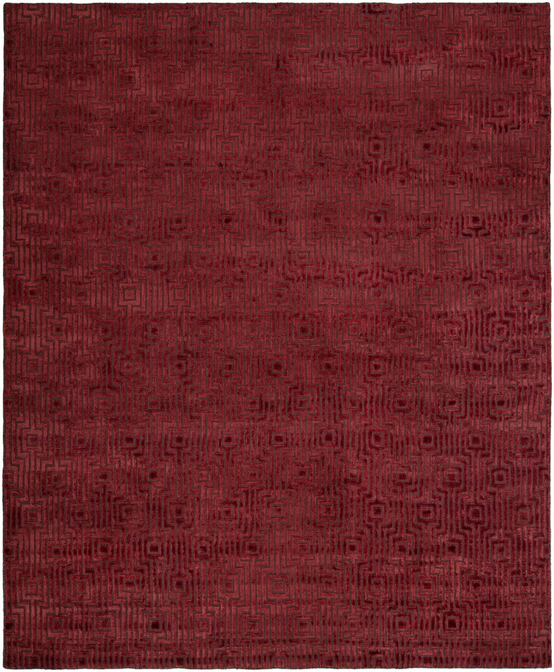 Latitude LA-3029 Burgundy Rug