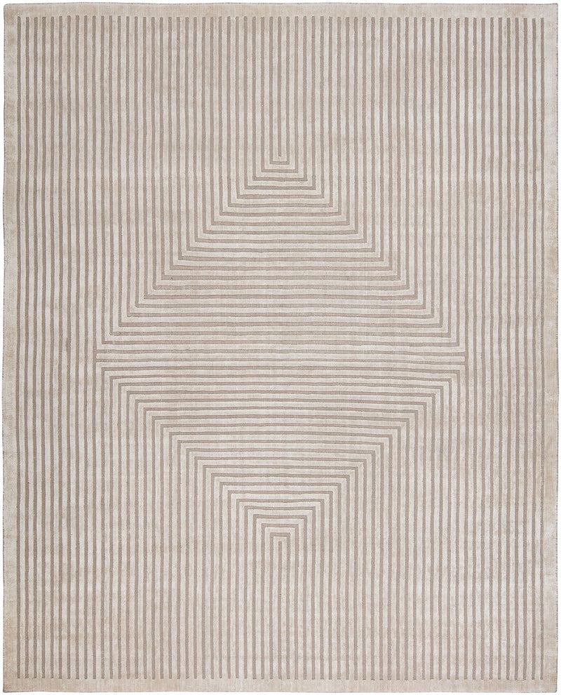Latitude LA-3058 Ivory - Grey Rug